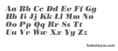 BodonistdPosteritalic Font