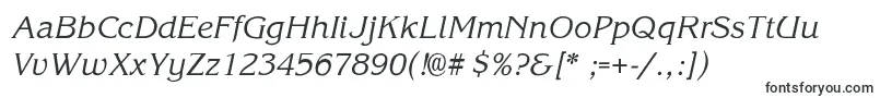 GloriaSemiboldItalic Font – Fonts for Linux