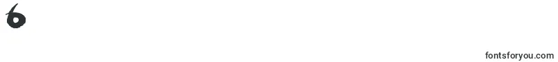 TasapainoaistiIso Font – Fonts for Digit 6