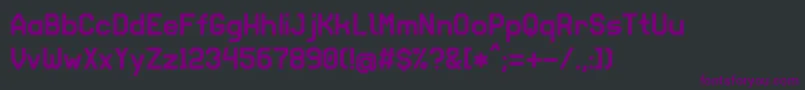 fuente Collegesans – Fuentes Moradas Sobre Fondo Negro