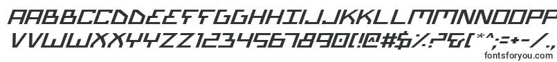 BionicTypeExpandedItalic-fontti – Fontit Google Chromelle