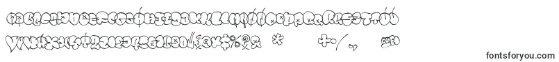 Throwupz-Schriftart – Skript-Schriften