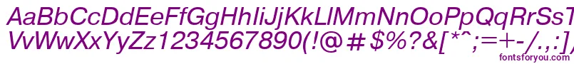 UkrainianpragmaticaItalic-fontti – violetit fontit