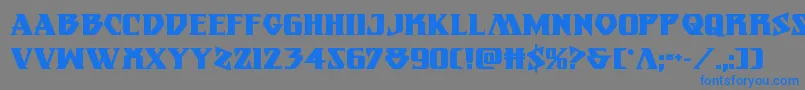 Подробнее о шрифте Eternalknightbold Шрифт Eternalknightbold – синие шрифты на сером фоне