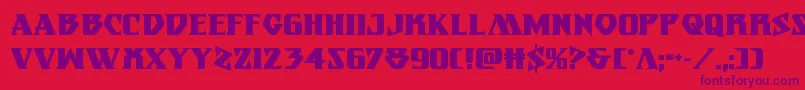 Lisätietoja Eternalknightbold-fontista Eternalknightbold-fontti – violetit fontit punaisella taustalla