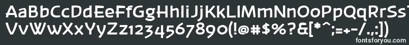 Banksb20 Font – White Fonts