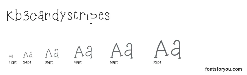 Kb3candystripes Font Sizes