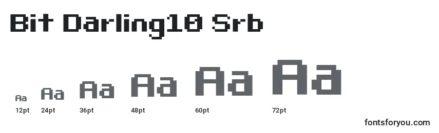 Bit Darling10 Srb Font Sizes