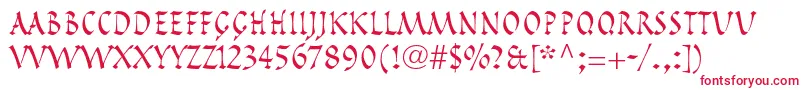 PompeijanaltstdRoman Font – Red Fonts