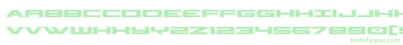 Classiccobraacad-Schriftart – Grüne Schriften