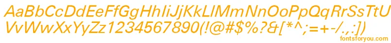 UniversNextProItalicフォントについての詳細 フォントUniversNextProItalic – オレンジのフォント