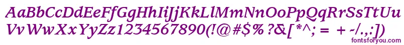 ExpositionSsiBoldItalic Font – Purple Fonts