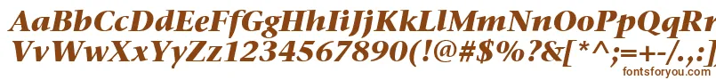 StoneSerifItcBoldItalic Font – Brown Fonts