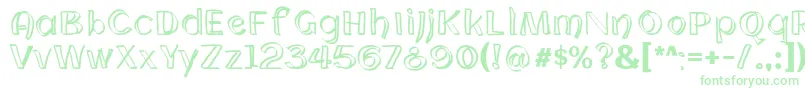 CloningWeb Font – Green Fonts