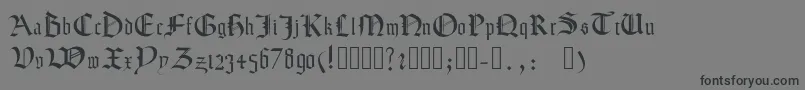 fuente Texturamodern – Fuentes Negras Sobre Fondo Gris