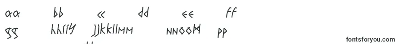 Czcionka RuneswrittenBold – gaelickie czcionki
