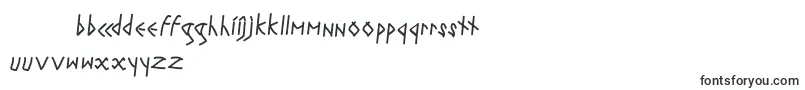 Czcionka RuneswrittenBold – duńskie czcionki
