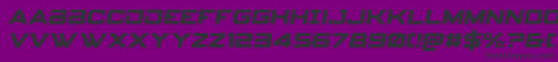 Spyagencyv3semital Font – Black Fonts on Purple Background