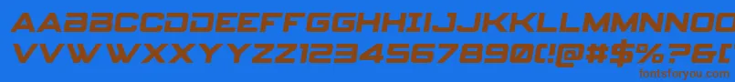 Подробнее о шрифте Spyagencyv3semital Шрифт Spyagencyv3semital – коричневые шрифты на синем фоне