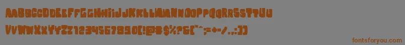 More about Nobodyhomeexpand Font Nobodyhomeexpand Font – Brown Fonts on Gray Background