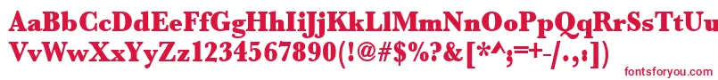 Urwbaskertultbolextnar Font – Red Fonts