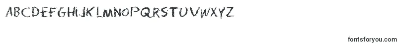 Fonte RadiumDayAfterJ – fontes do alfabeto