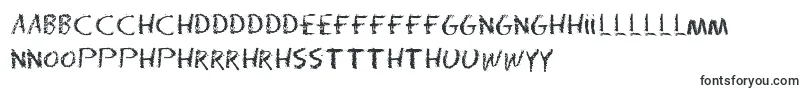 Шрифт RadiumDayAfterJ – валлийские шрифты