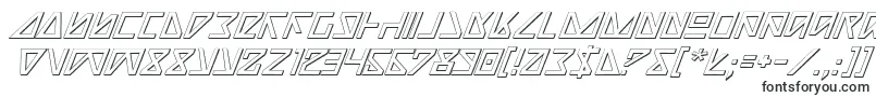 NickTurboItalic3D Font – 3D Fonts