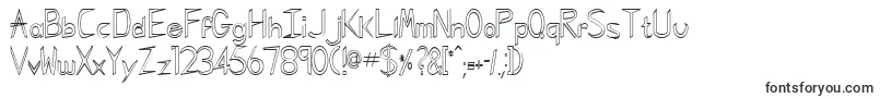 Шрифт GregorianHollowNormal – шрифты для логотипов