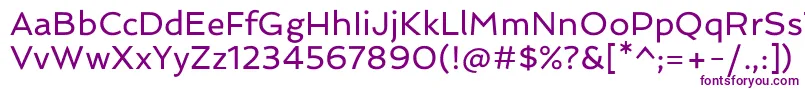 More about SpinnakerRegular Font SpinnakerRegular Font – Purple Fonts on White Background