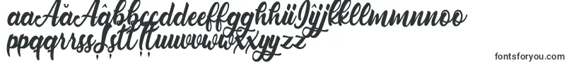 NirvanaPersonalUse-Schriftart – rumänische Schriften