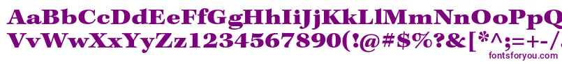 KeplerstdBlackextcapt Font – Purple Fonts on White Background