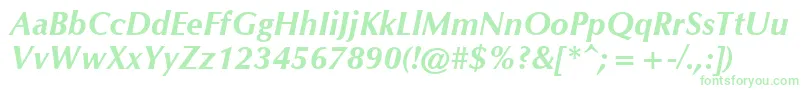 CgOmegaРџРѕР»СѓР¶РёСЂРЅС‹Р№РљСѓСЂСЃРёРІ Font – Green Fonts