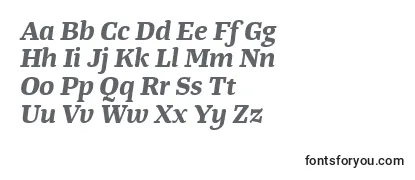 TangerserifwideBolditalic Font