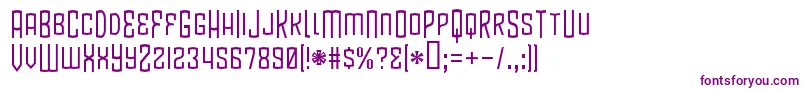 BlamdudeBb Font – Purple Fonts on White Background