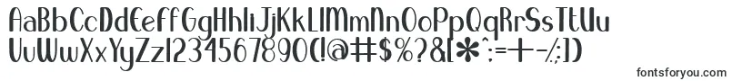 BlueMelodyUltrabold Font – New Fonts