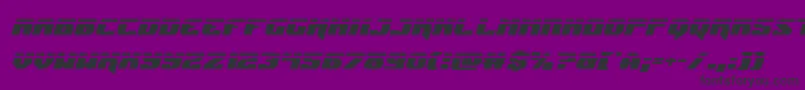 Jumperslaserital Font – Black Fonts on Purple Background