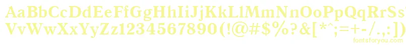 QuantantiquacttBold Font – Yellow Fonts