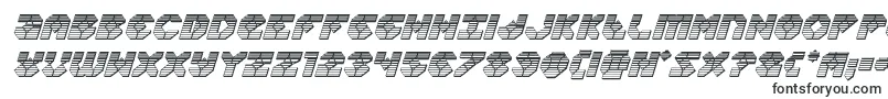 Шрифт Zoomrunnerchromeital – прикольные шрифты