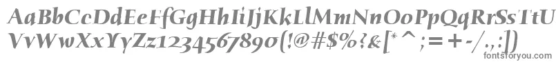 HumanaSerifItcBoldItalic Font – Gray Fonts