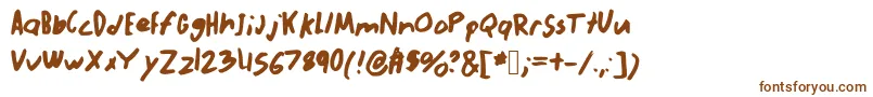 Abnormal Font – Brown Fonts