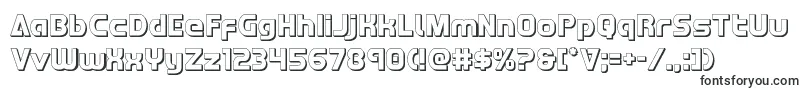 Шрифт Redline3D – 3D шрифты