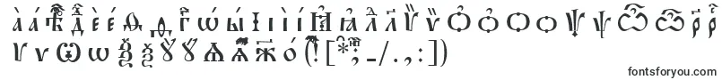 PochaevskUcsSpacedout-Schriftart – Chanukka-Schriften