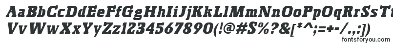 Шрифт BoskoItalic – деловые шрифты