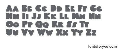 Schriftart Linotypeblackwhiteheadline