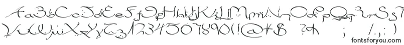 Шрифт Bizancia – эродированные шрифты