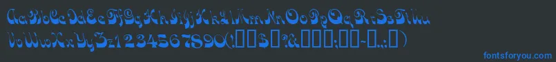 fuente Tradewindssk – Fuentes Azules Sobre Fondo Negro