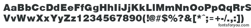 ArenablackRegular Font – Multiline Fonts