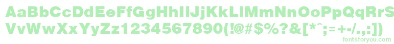 ArenablackRegular Font – Green Fonts