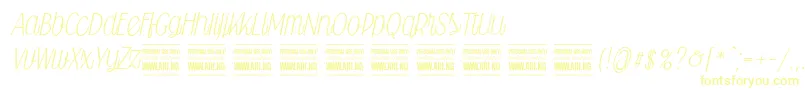 Falkinscriptpersonal Font – Yellow Fonts